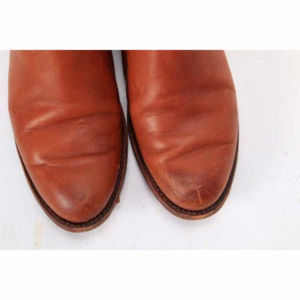 FRYE JAMIE BACK zip booties ankle boots leather womens shoes sz 6 B - Picture 3 of 12